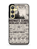 Harry Potter Daily Prophet Samsung Galaxy S23 FE 5G Case QC6787