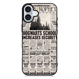 Harry Potter Daily Prophet iPhone 16 Plus Case QC6787