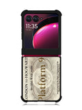 Harry Potter Platform Motorola Moto Razr Plus 2023 , Moto Razr+ 2023 Case