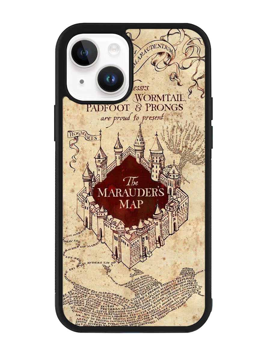 Harry Potter Marauders Map iPhone 14 Plus Case QC6789