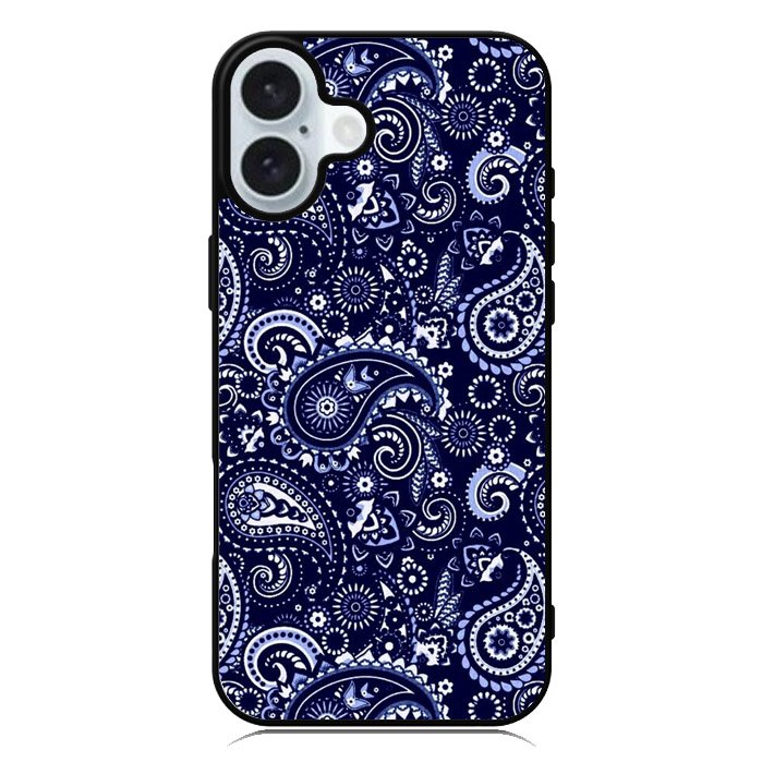 Paisley Pattern iPhone 16 Case QC6794