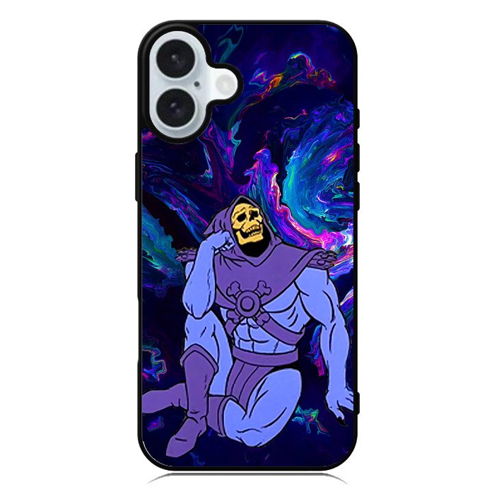 Skeletor Skull iPhone 16 Plus Case QC6800