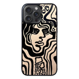 Abstract Art Face YDH0100 iPhone 15 Pro Max Case