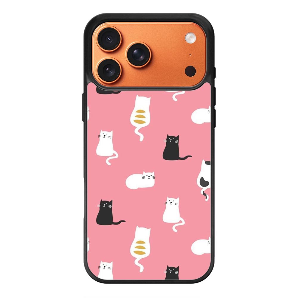 Cat Cute Pattern YDH0127 iPhone 17 Pro Case