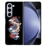 Dragon Pattern YDH0132 Samsung Galaxy Z Flip 5 , Z Flip 4 , Z Flip 3 ,  Z Fold 5 , Z Fold 4 , Z Fold 3 5G Case