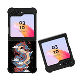 Dragon Pattern YDH0132 Samsung Galaxy Z Flip 5 , Z Flip 4 , Z Flip 3 ,  Z Fold 5 , Z Fold 4 , Z Fold 3 5G Case