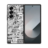 Newspaper Art YDH0161 Samsung Galaxy Z Fold 7 5G Case