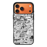 Newspaper Art YDH0161 iPhone 17 Pro Max Case