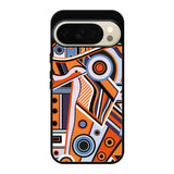 Abstract Art Orange Google Pixel 10 Pro Case OV99027