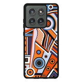 Abstract Art Orange Motorola Moto Edge 2025 Case OV99027