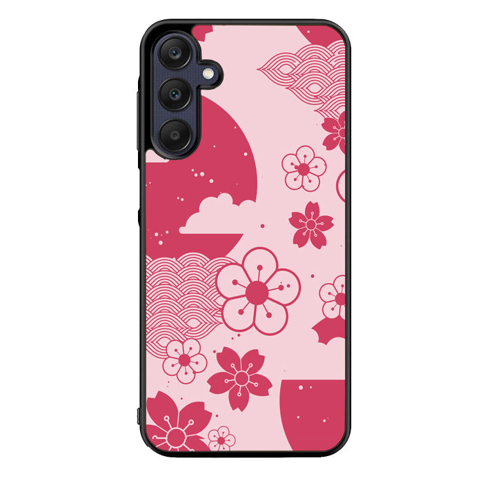 Floral Moon Sakura YDH0206 Samsung Galaxy A15 A25 A35 A55 5G Case