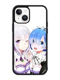 Emilia Rem Re Zero Anime iPhone 15 Case OV8357