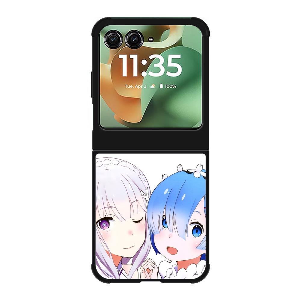 Emilia Rem Re Zero Anime Motorola Moto RAZR 2025 Case OV8357