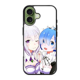 Emilia Rem Re Zero Anime iPhone 17 Case OV8357