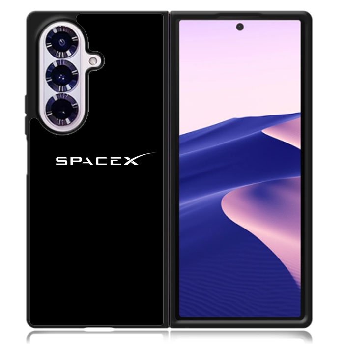 Space X Logo Samsung Galaxy Z Fold 7 Case OV7867
