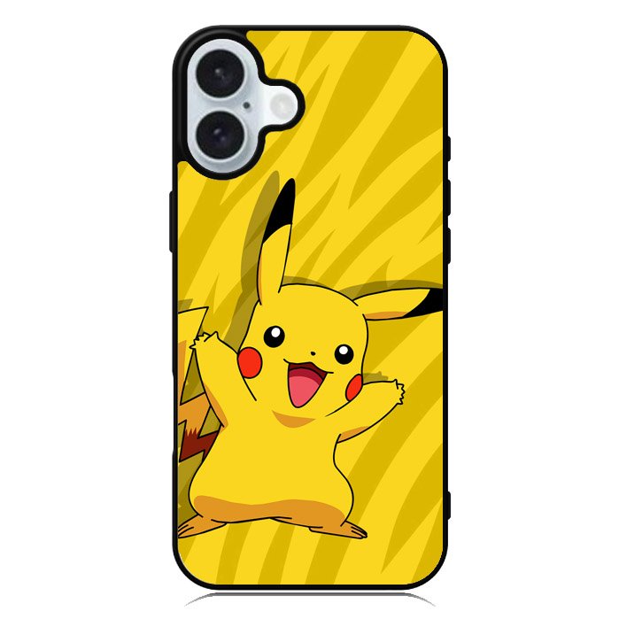 Pokemon Pikachu iPhone 16 Plus Case QC7961