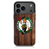 Boston Celtics Wood iPhone 17 Pro Case OV8513