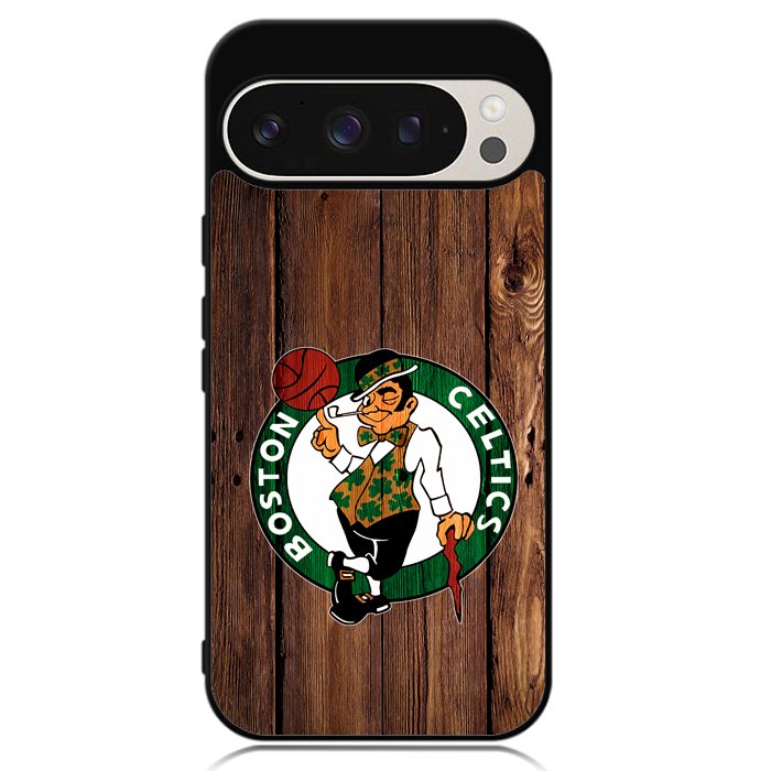 Boston Celtics Wood Google Pixel 9 | Pixel 9 Pro Case OV8513