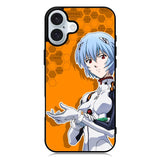 Ayanami Rei Evangelion iPhone 16 Plus Case QC8556