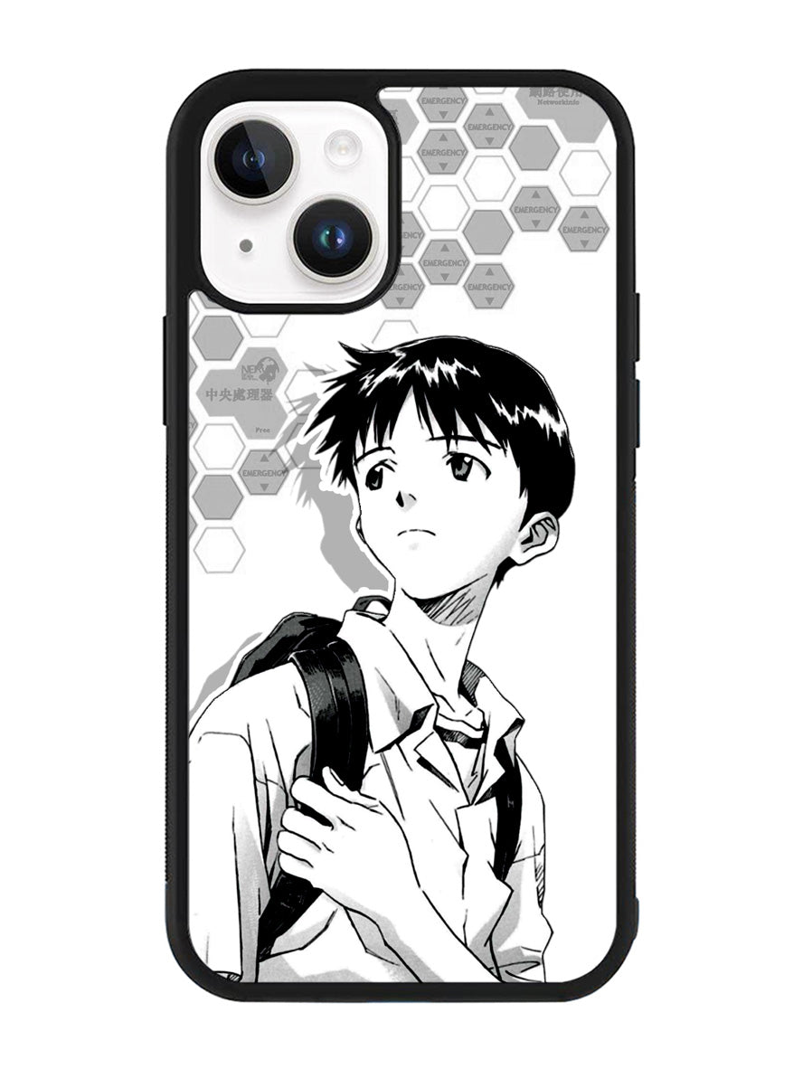 Shinji Ikari Evangelion iPhone 14 Case QC7888