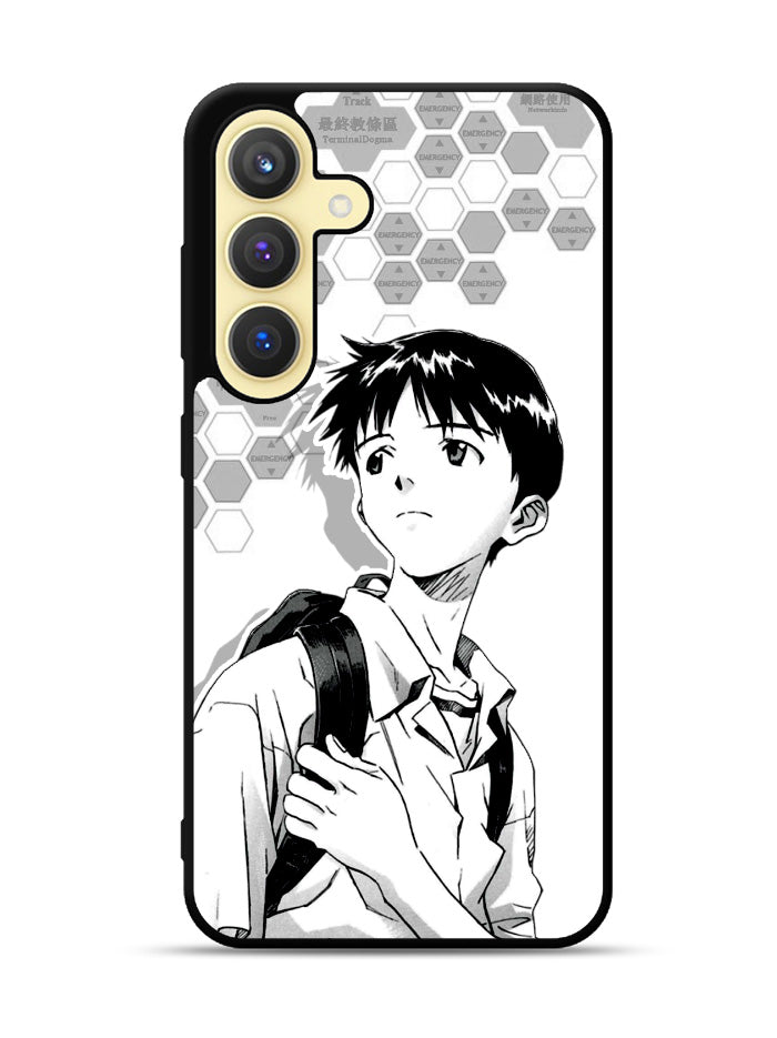Shinji Ikari Evangelion Samsung Galaxy S24 Plus 5G , Samsung Galaxy S24+ 5G Case OV7888