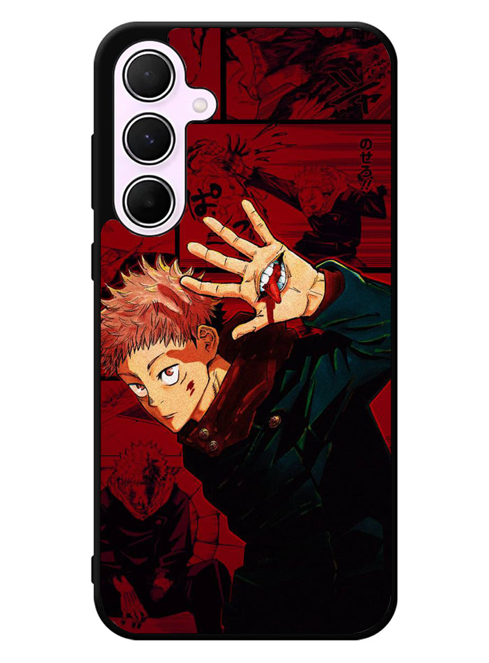 Yuji Jujutsu Kaisen Samsung Galaxy A55 5G Case