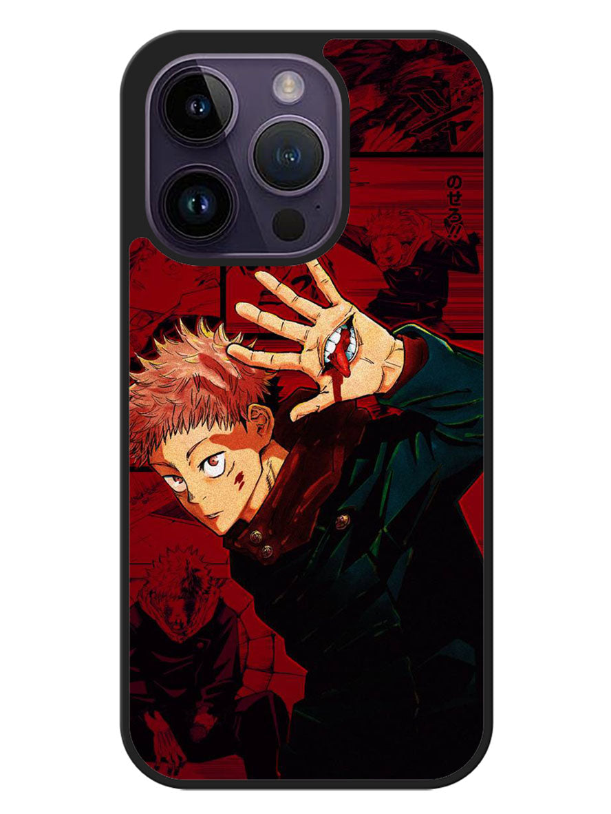 Yuji Jujutsu Kaisen iPhone 14 Pro Case