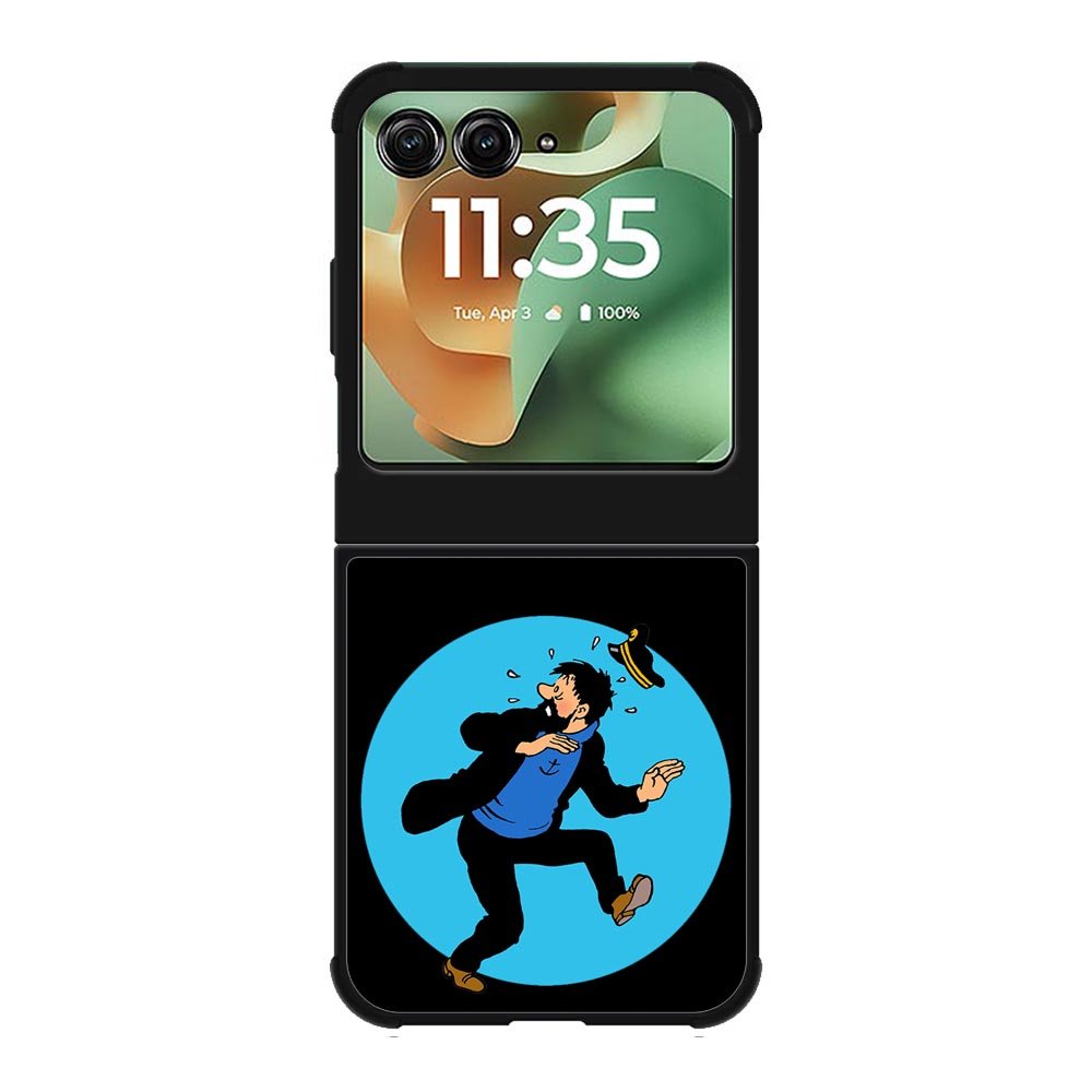Captain Haddock Tintin Motorola Moto RAZR 2025 Case OV8503