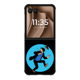 Captain Haddock Tintin Motorola Moto RAZR Plus 2025 Case OV8503