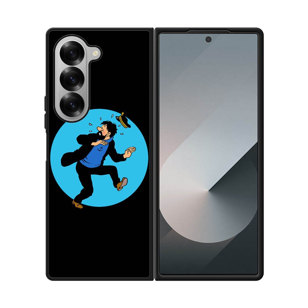 Captain Haddock Tintin Samsung Galaxy Z Fold 7 5G Case QC8503