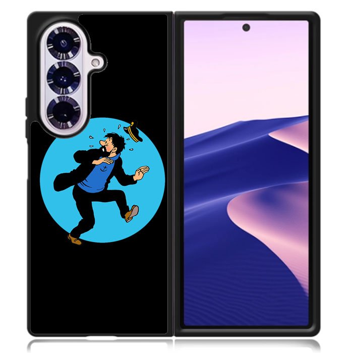 Captain Haddock Tintin Samsung Galaxy Z Fold 7 Case OV8503