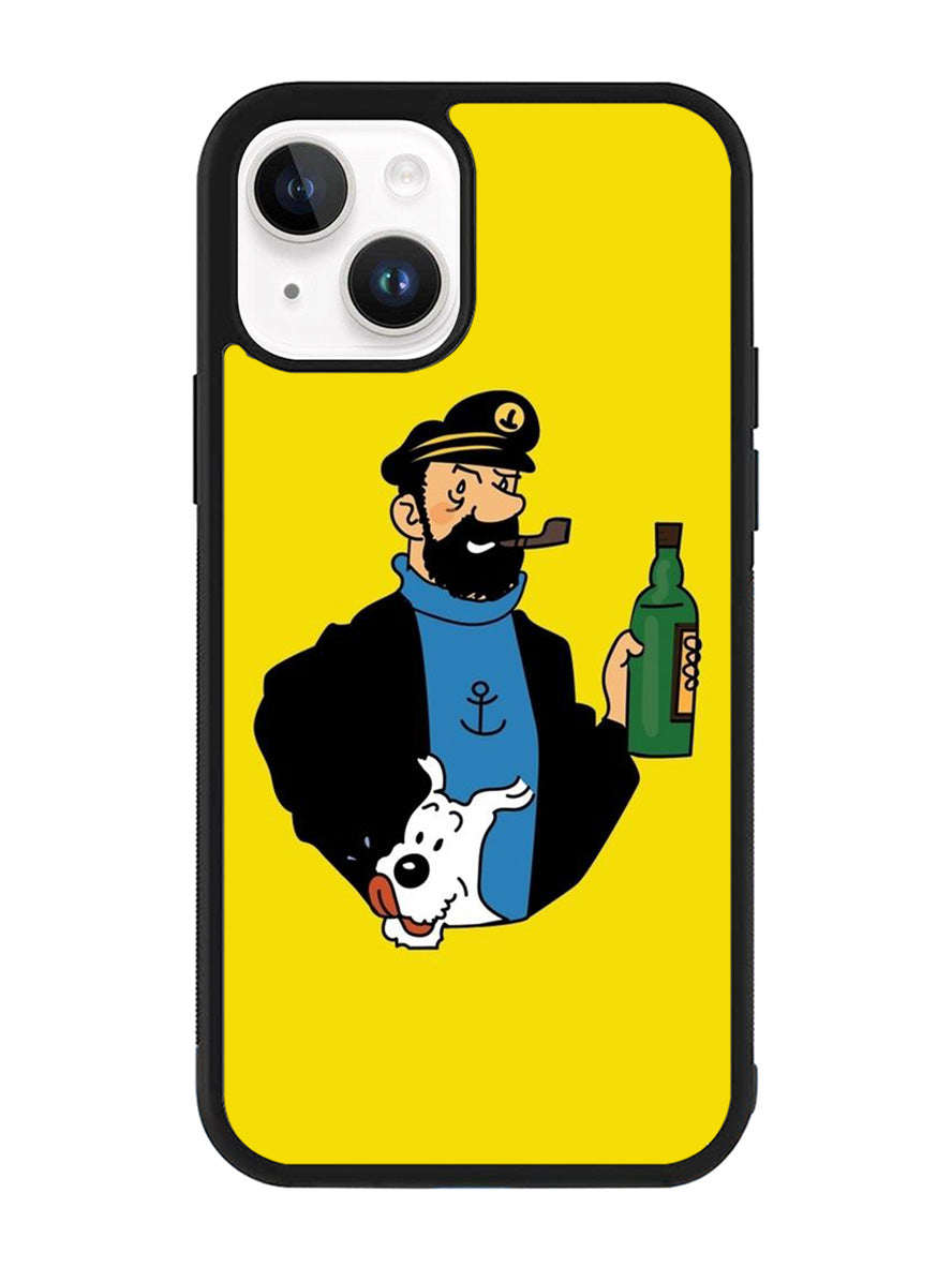 Captain Haddock Tintin iPhone 15 Plus Case OV8504