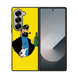Captain Haddock Tintin Samsung Galaxy Z Fold 7 5G Case QC8504