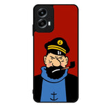 Captain Haddock Tintin Motorola Moto G Play 2024 Case OV8505