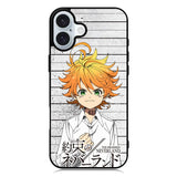 Emma The Promised Neverland iPhone 16 Plus Case QC8359