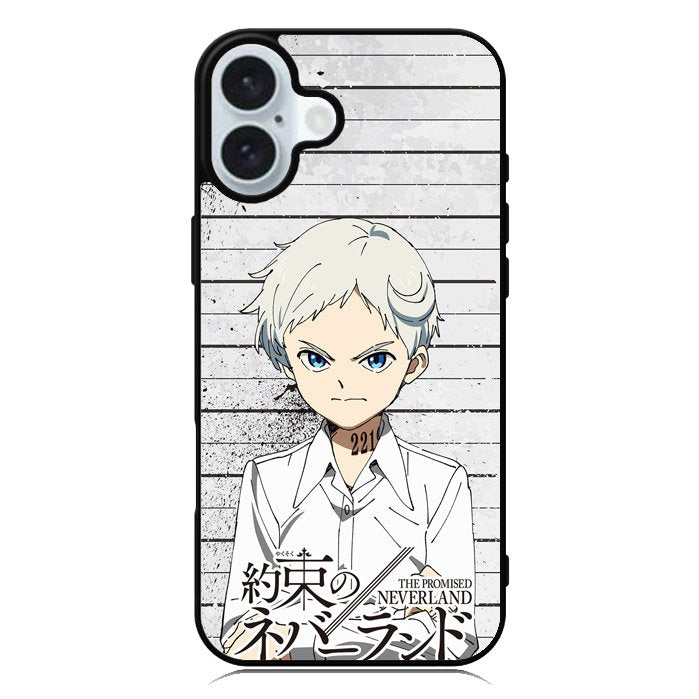 Norman The Promised Neverland iPhone 16 Plus Case QC8045