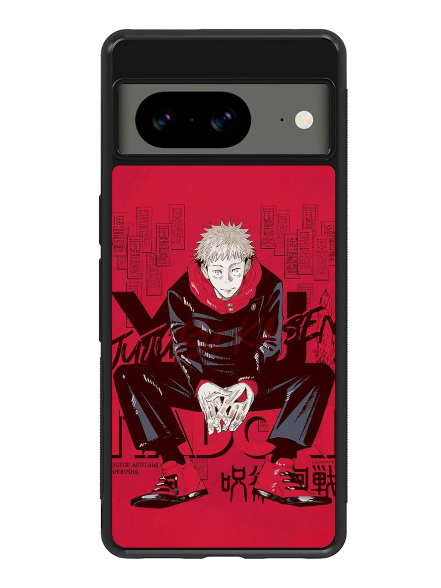 Yuji Itadori Jujutsu Kaisen Google Pixel 8A Case QC7717