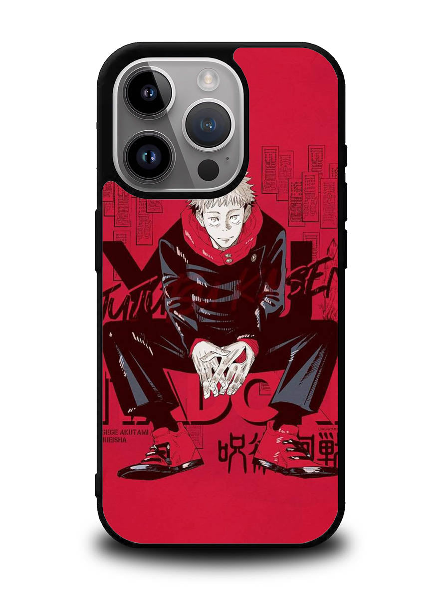 Yuji Itadori Jujutsu Kaisen iPhone 14 Pro Case QC7717