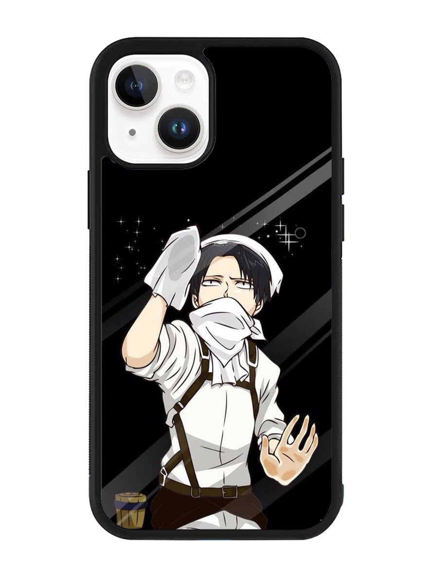Levi Ackerman Attack on Titan iPhone 14 Plus Case QC8159