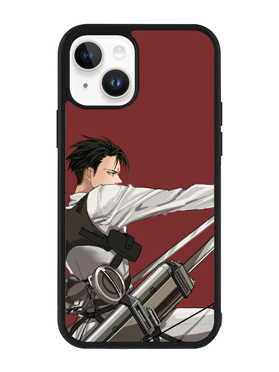 Levi Ackerman Attack on Titan iPhone 15 Case OV8160
