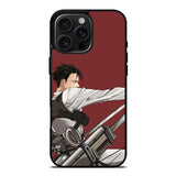Levi Ackerman Attack on Titan iPhone 16 Pro Case OV8160