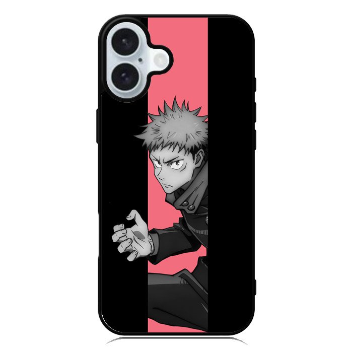 Yuji Itadori Jujutsu Kaisen iPhone 16 Plus Case QC7718