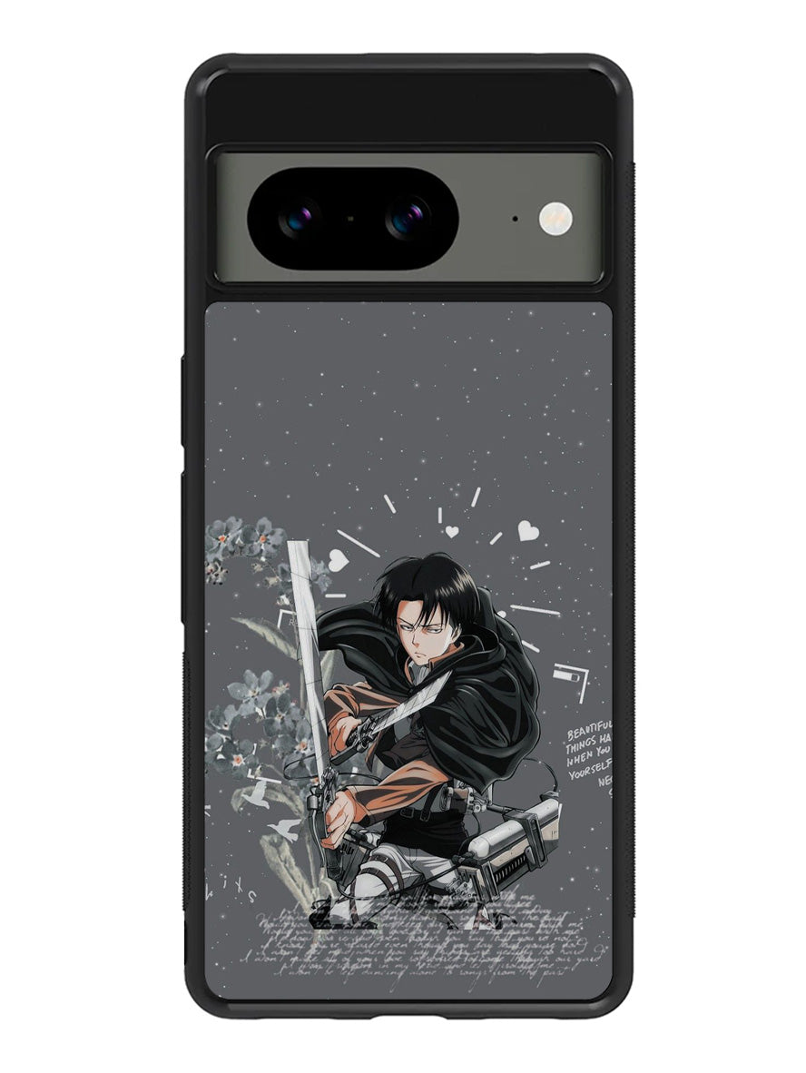 Levi Ackerman Attack On Titan Google Pixel 8A Case QC8161