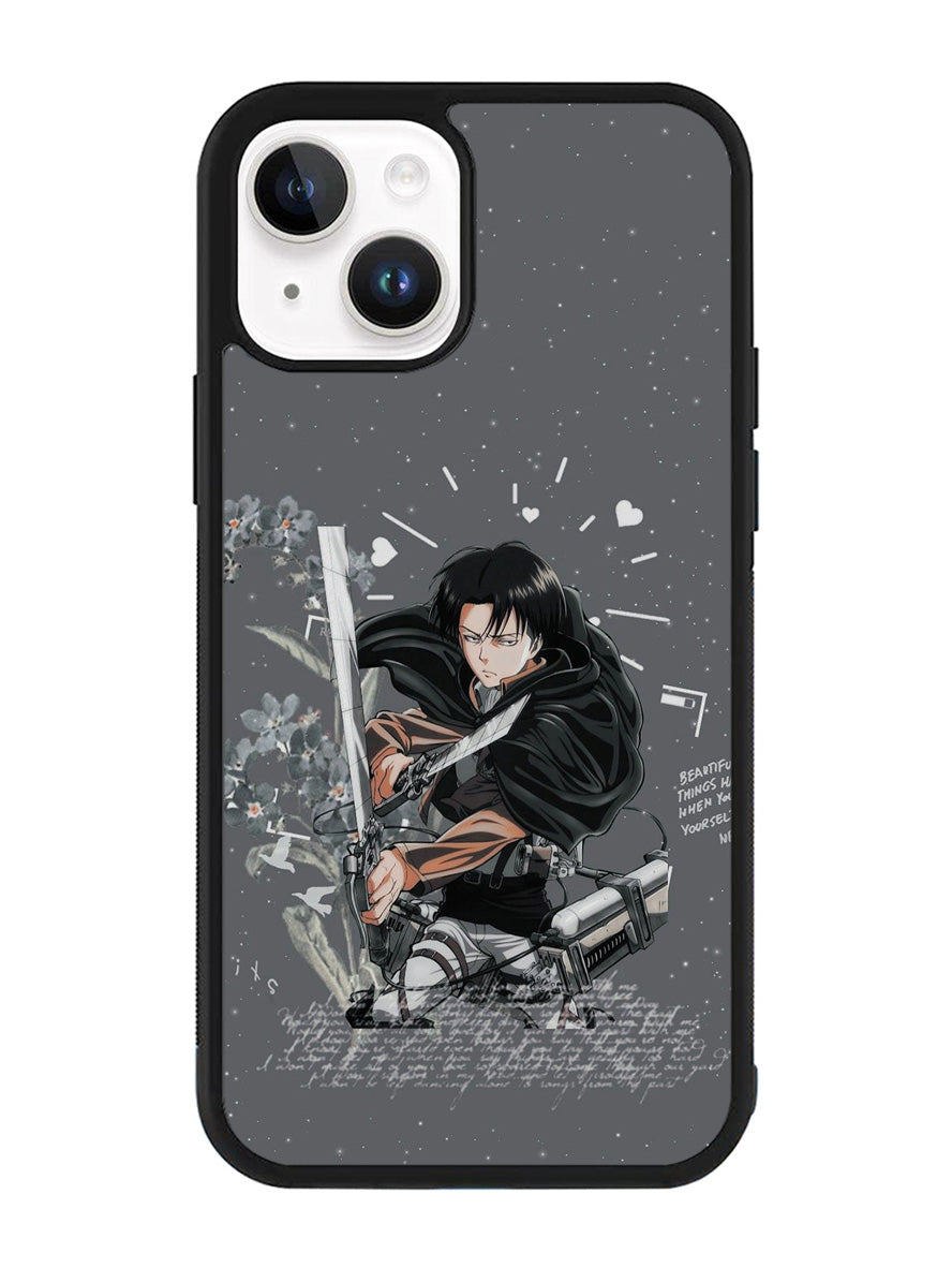 Levi Ackerman Attack On Titan iPhone 15 Case OV8161