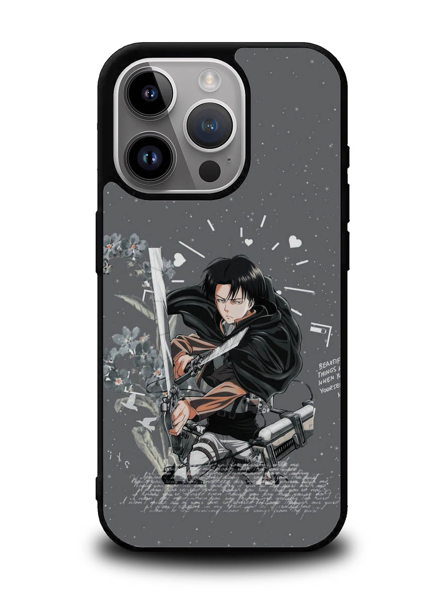Levi Ackerman Attack On Titan iPhone 15 Pro Max Case OV8161