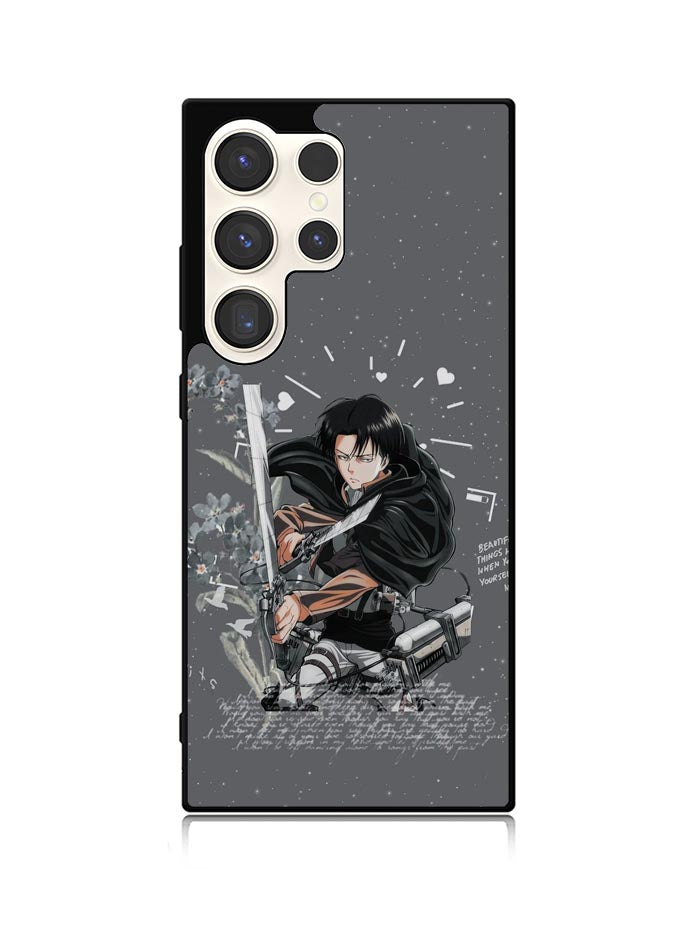 Levi Ackerman Attack On Titan Samsung Galaxy S24 Ultra 5G Case OV8161