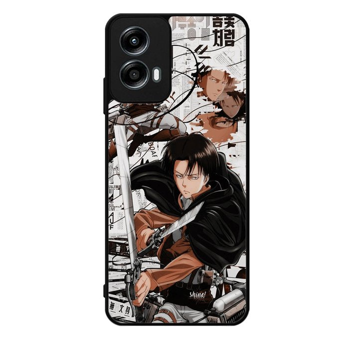 Levi Ackerman Attack On TItan Motorola Moto G Play 2024 Case OV8162