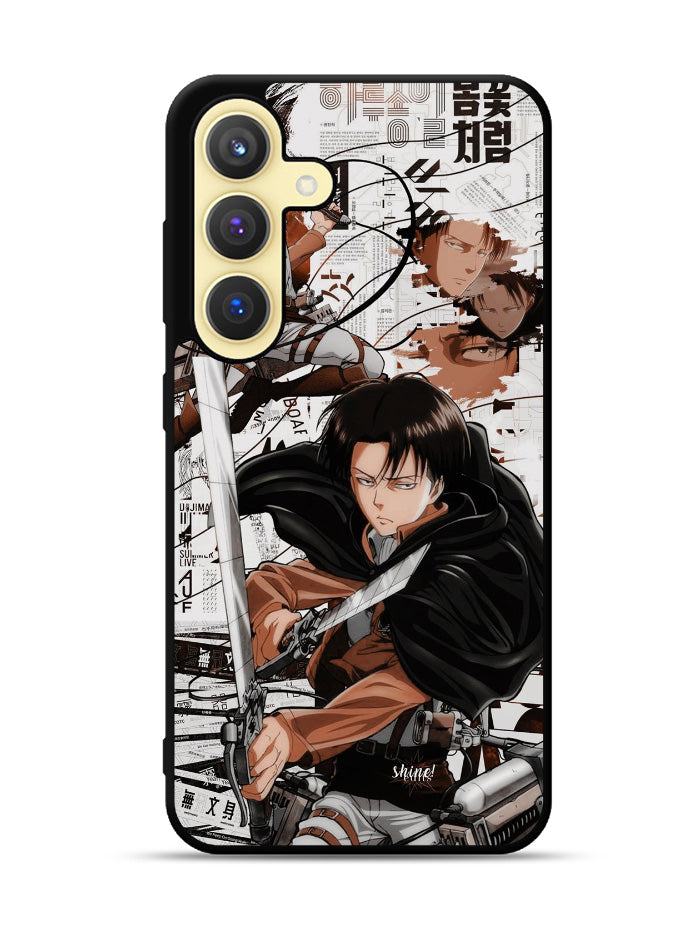 Levi Ackerman Attack On TItan Samsung Galaxy S23 FE 5G Case QC8162