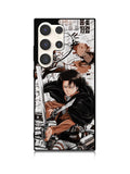 Levi Ackerman Attack On TItan Samsung Galaxy S23 Ultra 5G Case QC8162