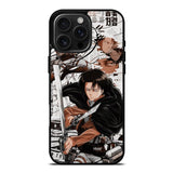 Levi Ackerman Attack On TItan iPhone 16 Pro Max Case OV8162